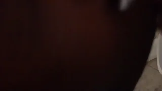 bathroom blowjob